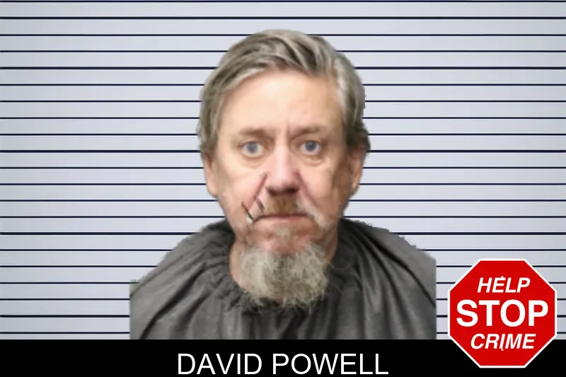 David Powell mugshot