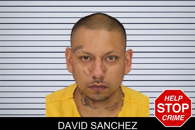 David Sanchez mugshot