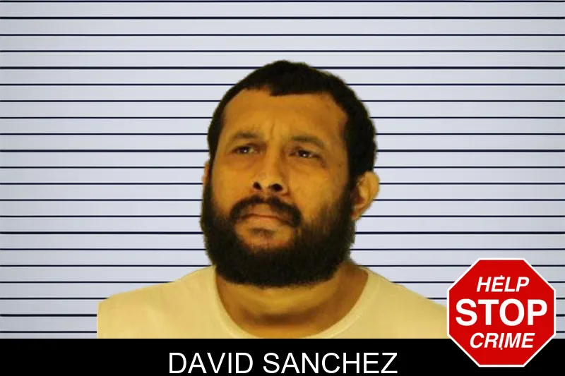 David Sanchez mugshot