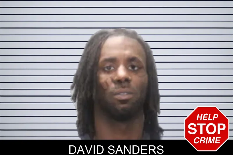 David Sanders mugshot