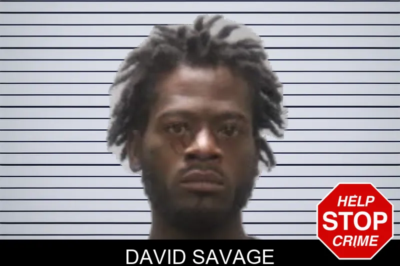 David Savage mugshot