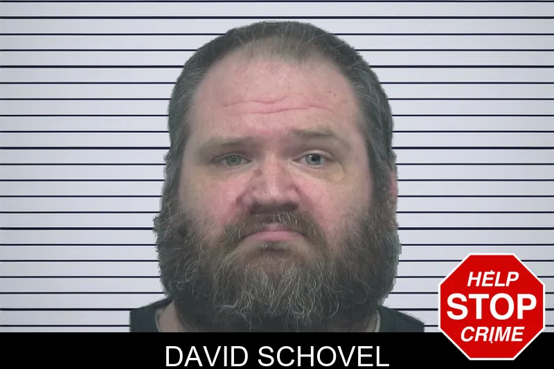 David Schovel mugshot