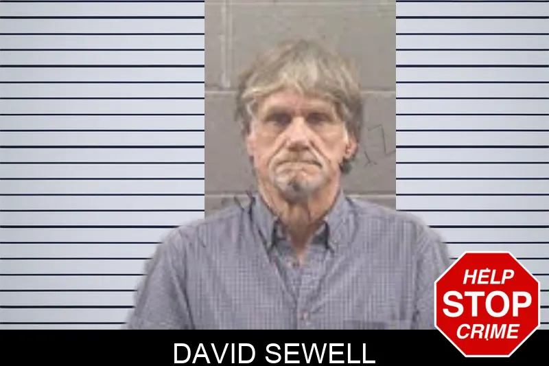 David Sewell mugshot