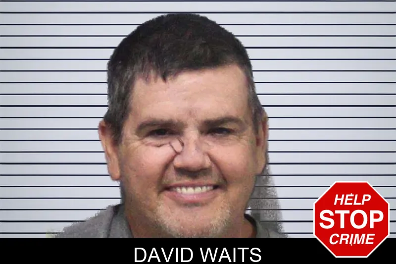 David Waits mugshot