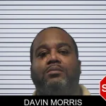 Davin Morris mugshot