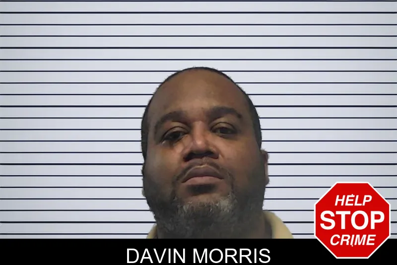 Davin Morris mugshot
