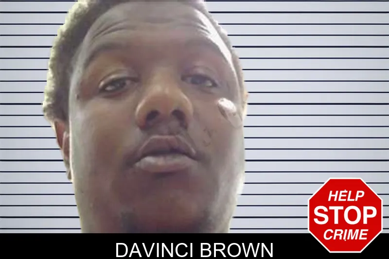 Davinci Brown mugshot – Peach County , Georgia Davinci Brown mugshot