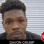 Davon Crump mugshot