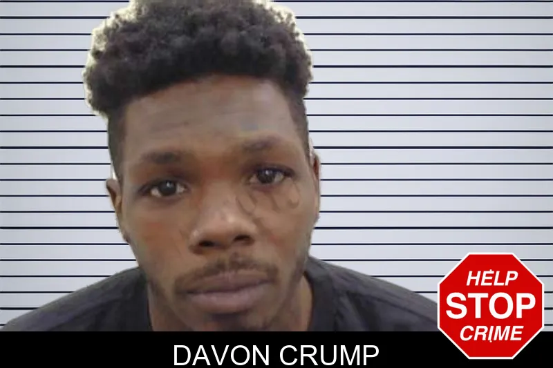 Davon Crump mugshot
