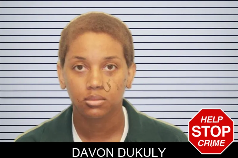 Davon Dukuly mugshot