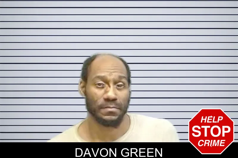 Davon Green mugshot