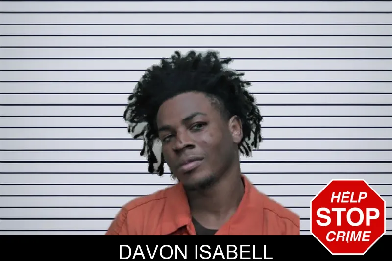 Davon Isabell mugshot – Ben Hill County , Georgia Davon Isabell mugshot