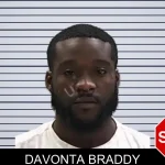 Davonta Braddy mugshot