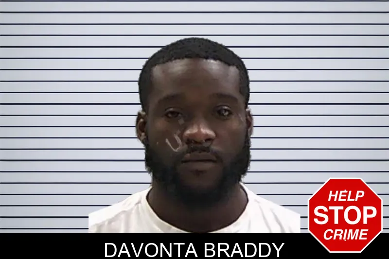 Davonta Braddy mugshot