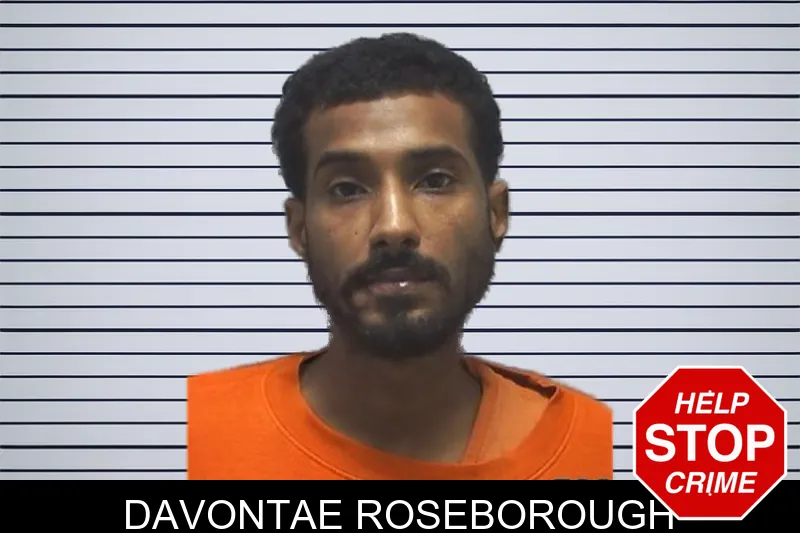 Davontae Roseborough mugshot