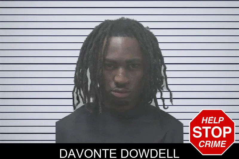 Davonte Dowdell mugshot