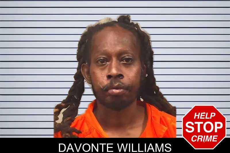 Davonte Williams mugshot