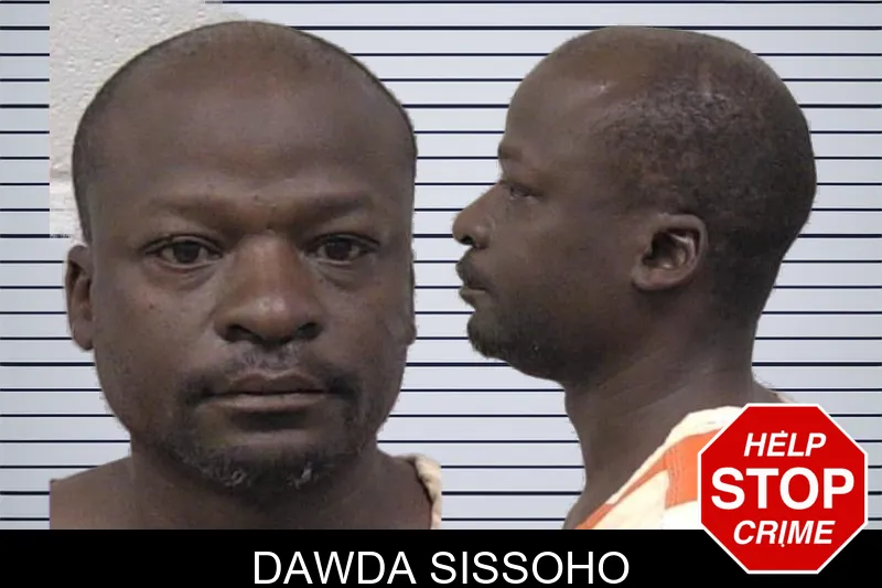 Dawda Sissoho mugshot