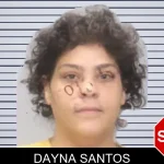 Dayna Santos mugshot