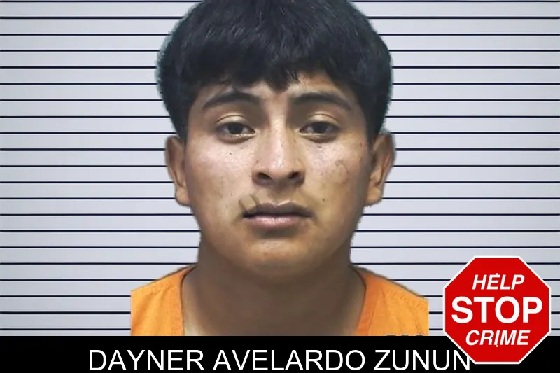 Dayner Avelardo Zunun mugshot