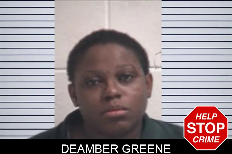 Deamber Greene mugshot