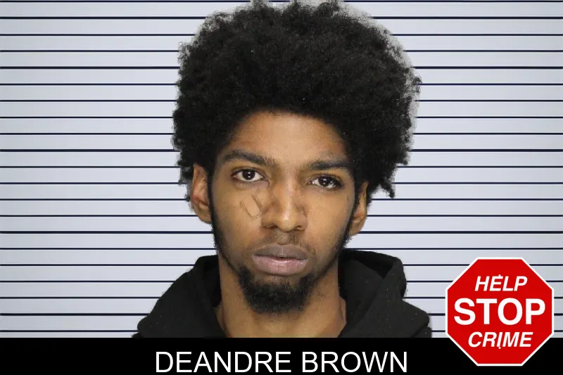 Deandre Brown mugshot