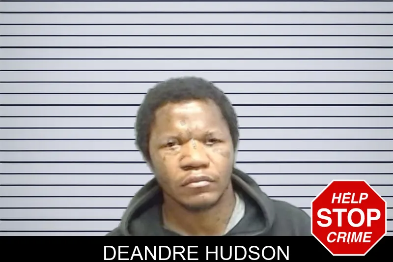 Deandre Hudson mugshot