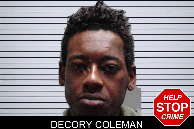 Decory Coleman mugshot