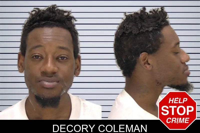 Decory Coleman mugshot