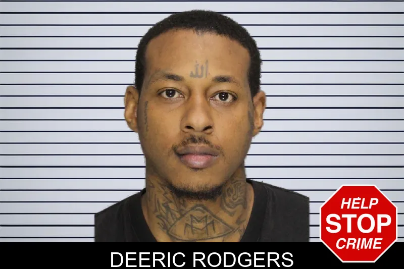 Deeric Rodgers mugshot