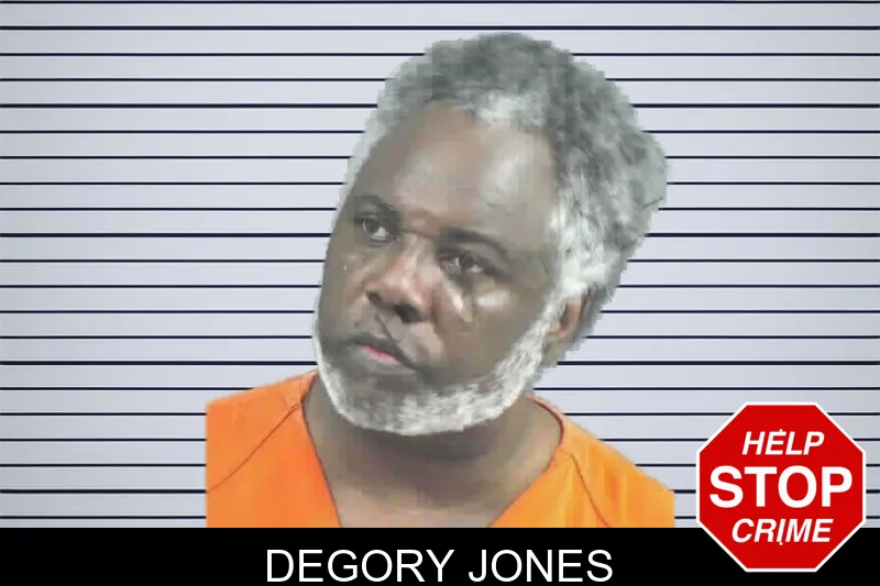Degory Jones mugshot