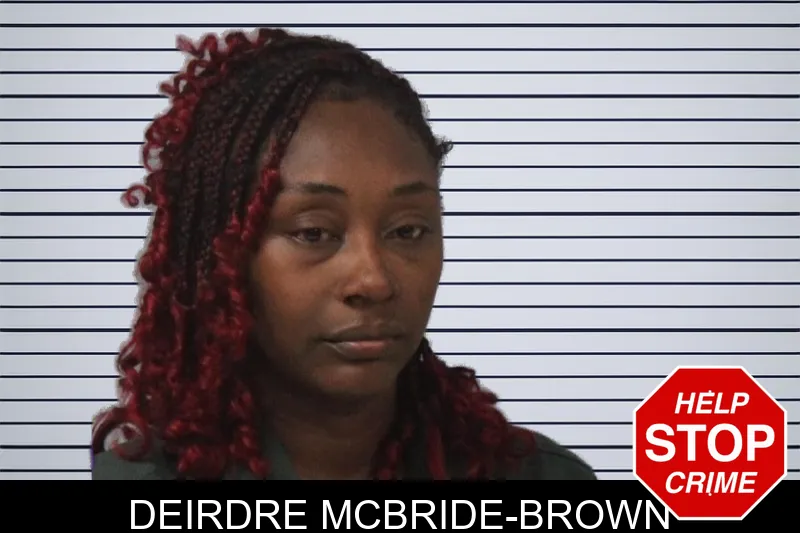 Deirdre McBride-Brown mugshot