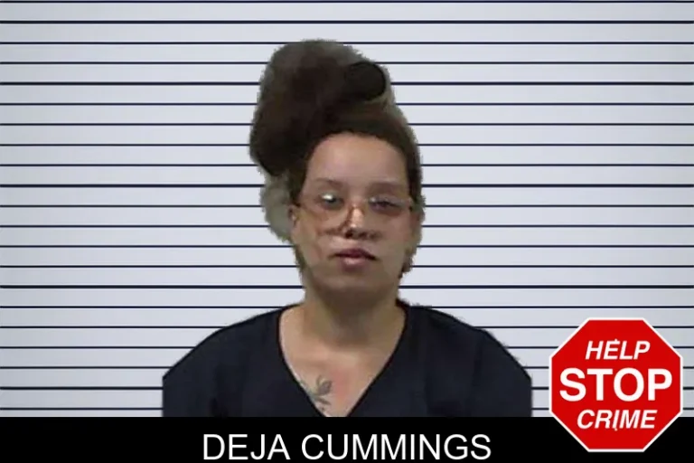 Deja Cummings mugshot – Gilmer County , Georgia Deja Cummings