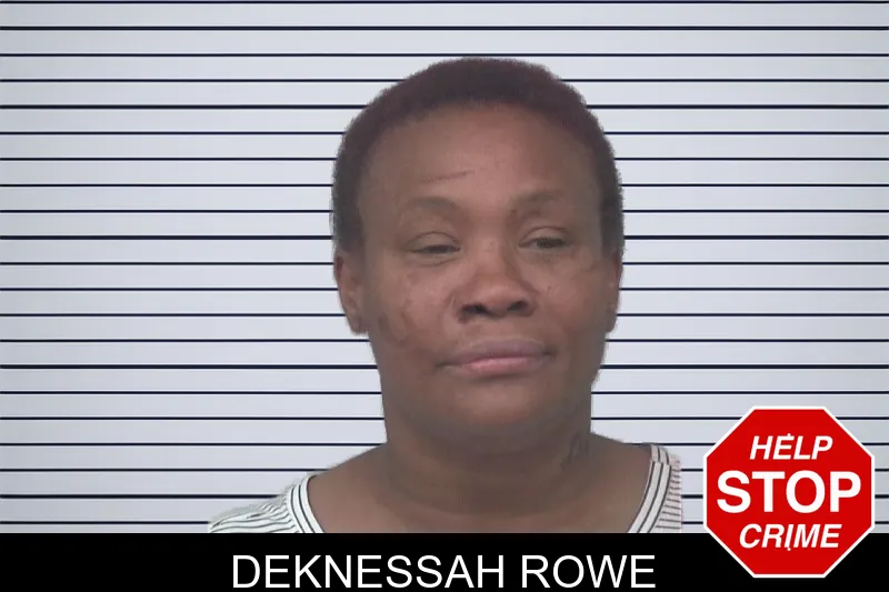 Deknessah Rowe mugshot