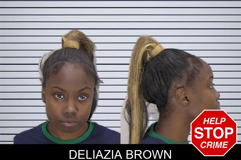 Deliazia Brown mugshot