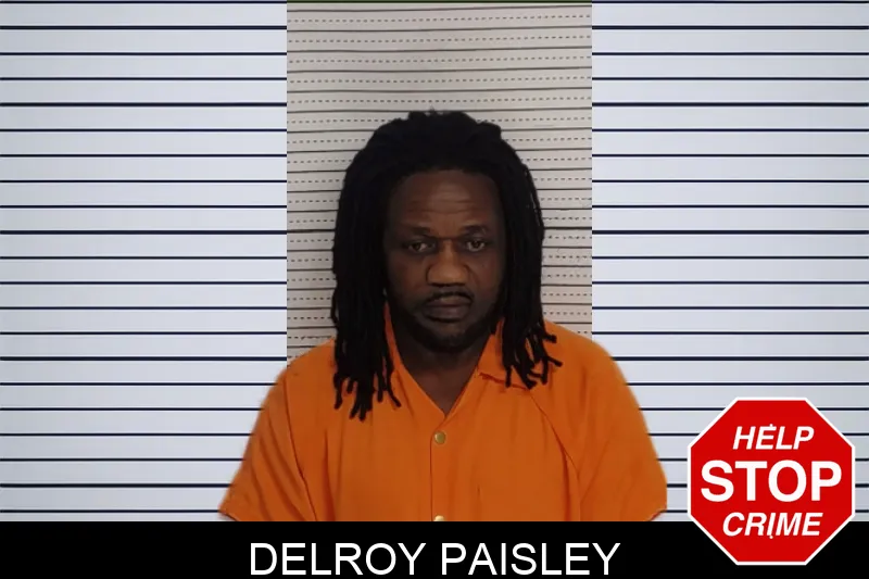 Delroy Paisley mugshot