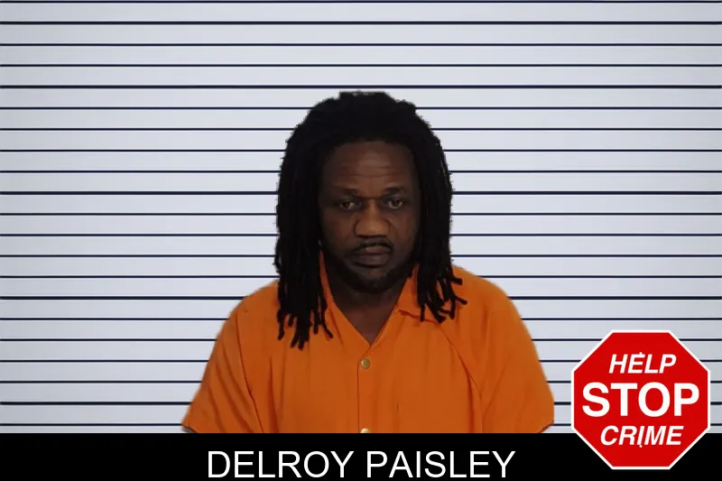 Delroy Paisley mugshot