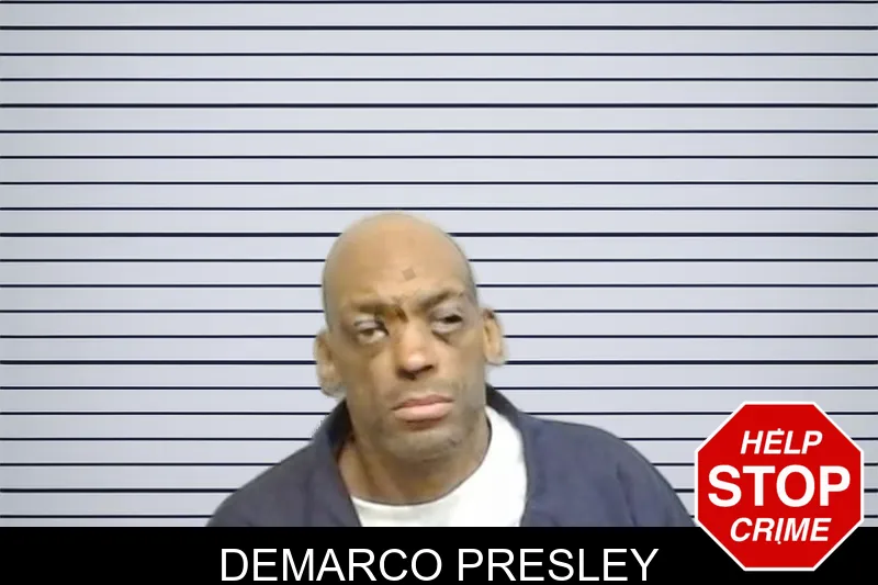Demarco Presley mugshot