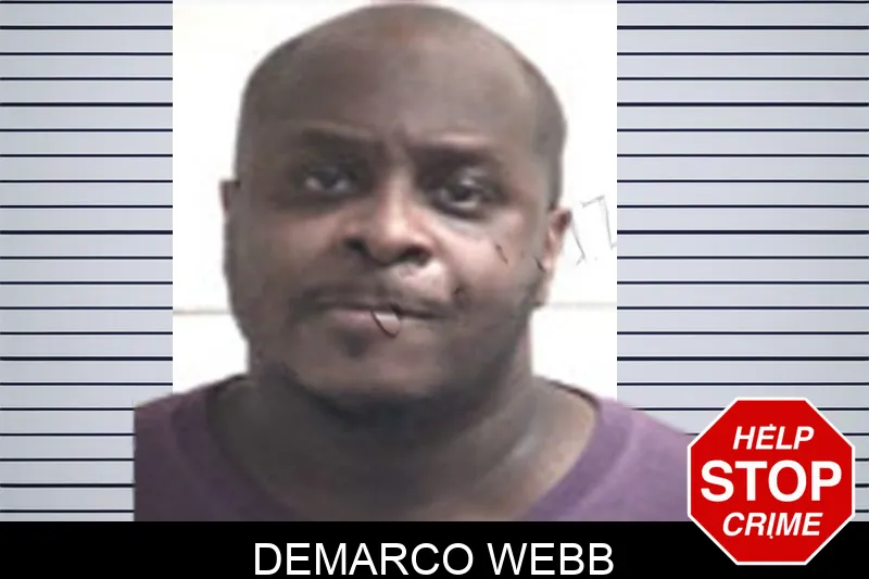 Demarco Webb mugshot