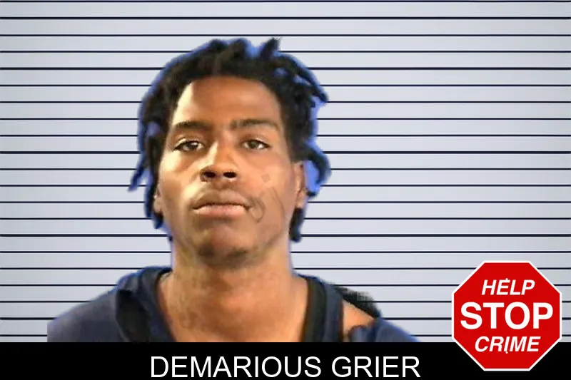 Demarious Grier mugshot