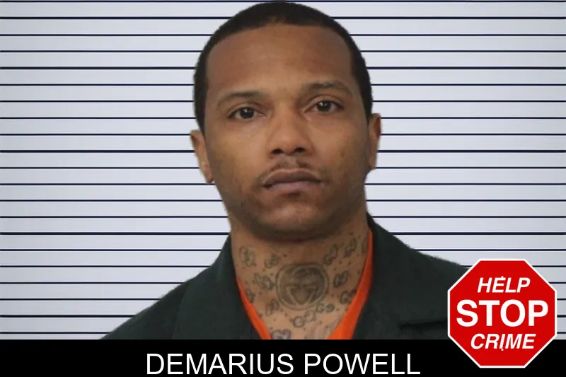 Demarius Powell mugshot
