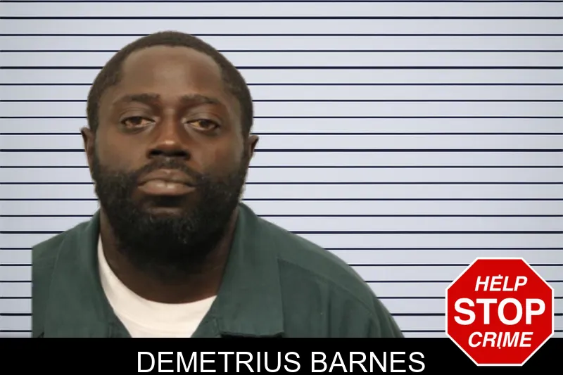 Demetrius Barnes mugshot
