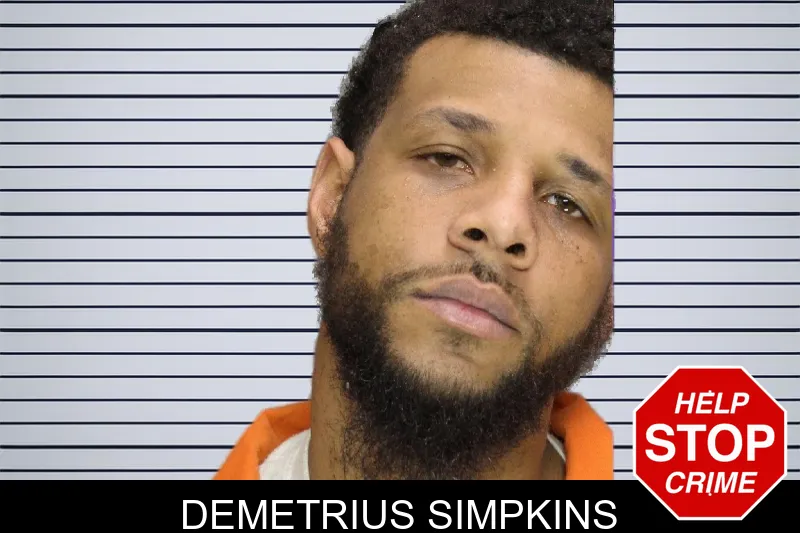 Demetrius Simpkins mugshot
