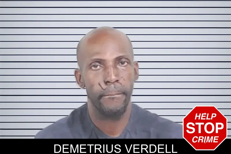 Demetrius Verdell mugshot