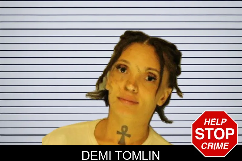 Demi Tomlin mugshot