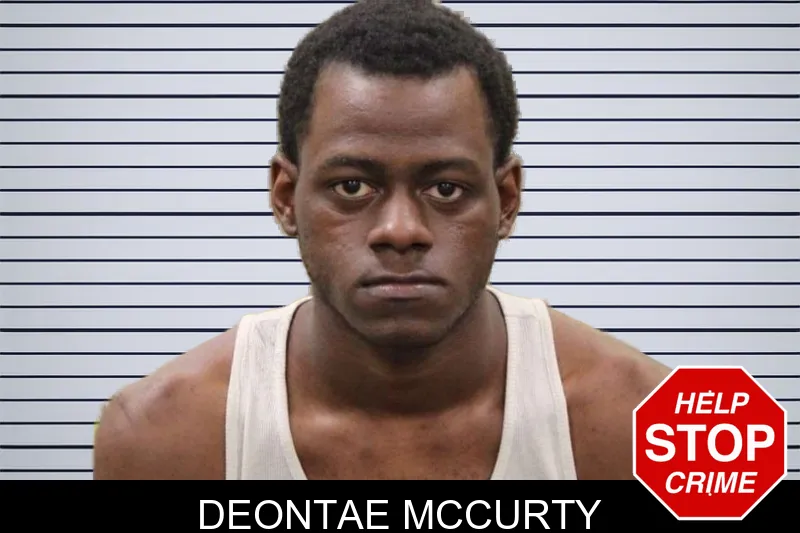 Deontae McCurty mugshot