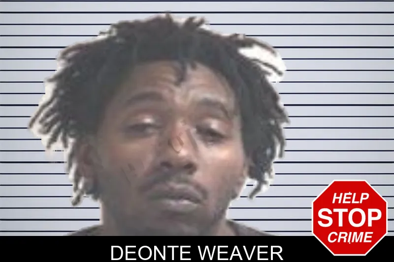 Deonte Weaver mugshot