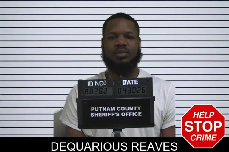 Dequarious Reaves mugshot – Putnam County , Georgia Dequarious Reaves