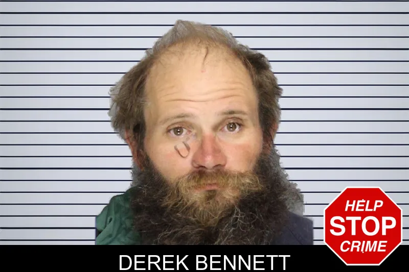 Derek Bennett mugshot