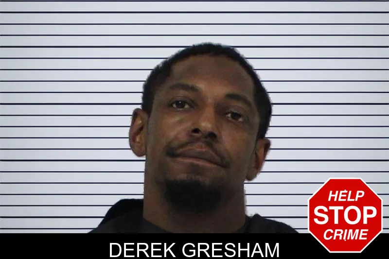 Derek Gresham mugshot